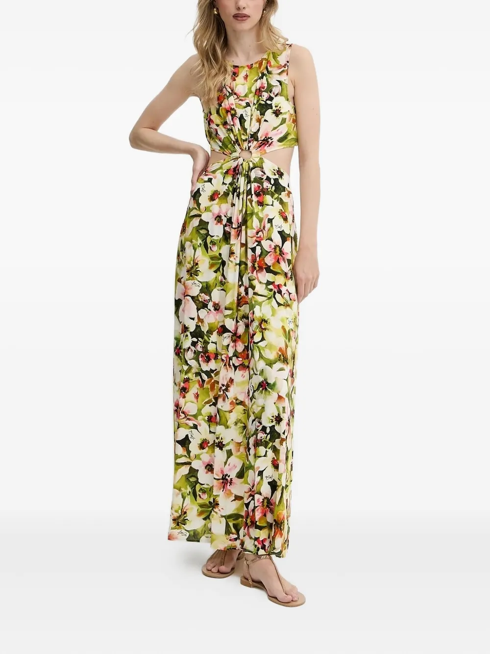 Платье макси с цветочным принтом LIU JO, зеленый
Платье макси с цветочным принтом LIU JO, зеленый