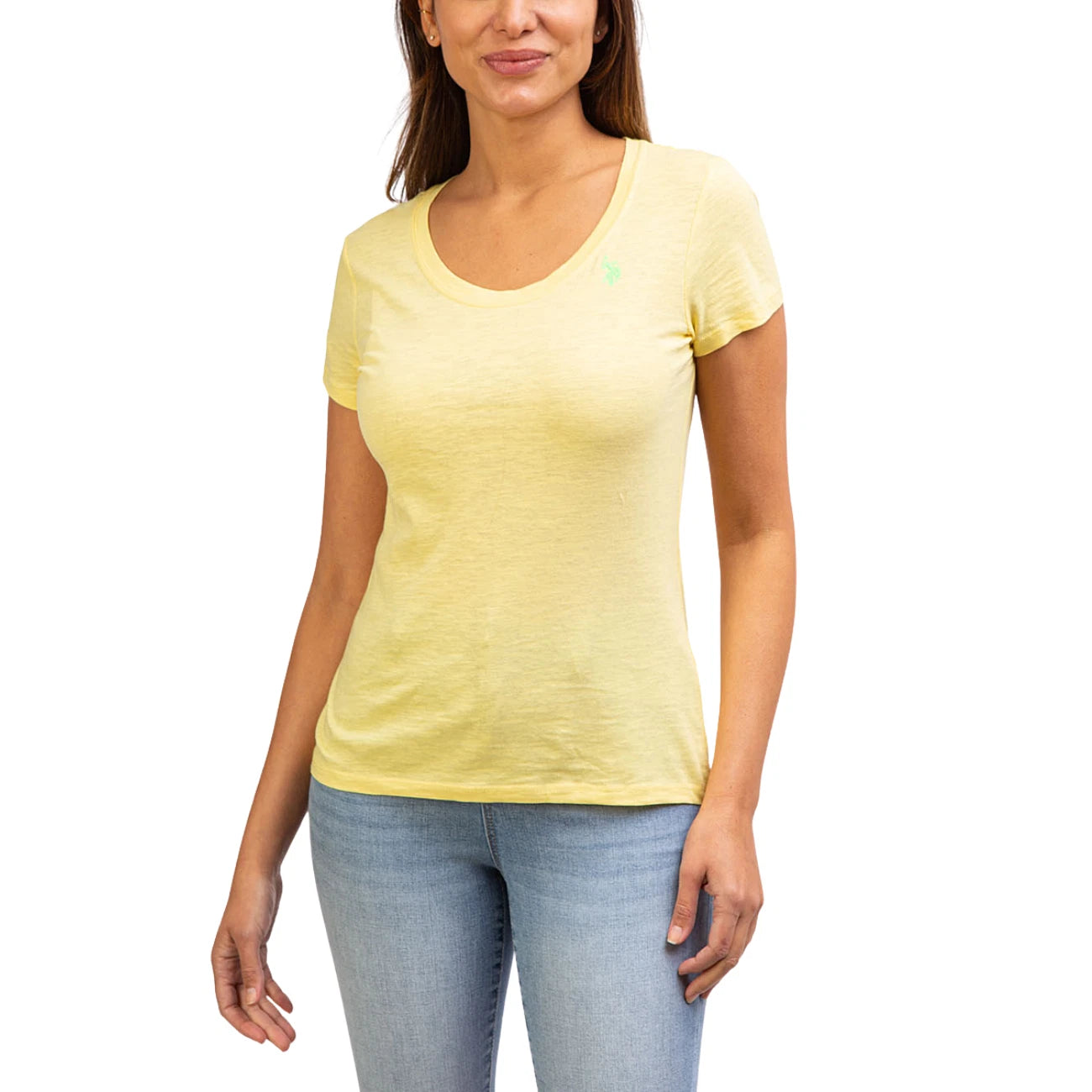 Женская футболка US Polo Assn Sunshine, 100% хлопок, круглый вырез, стиль бохо, RED729 U.S. POLO ASSN., желтый
Женская футболка US Polo Assn Sunshine, 100% хлопок, круглый вырез, стиль бохо, RED729 U.S. POLO ASSN., желтый