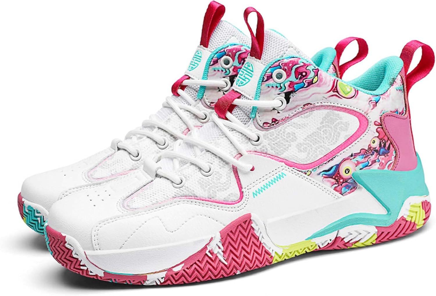 Модели для пар, уличная мода, индивидуальный стиль, кроссовки унисекс, легкие, противоскользящие, баскетбольные обувь Mekuk, розовый
Модели для пар, уличная мода, индивидуальный стиль, кроссовки унисекс, легкие, противоскользящие, баскетбольные обувь Mekuk, розовый