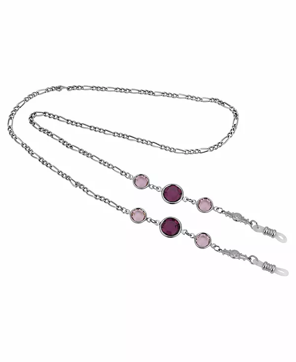 Женское ожерелье с держателем для очков из кристаллов Swarovski 2028, purple
Женское ожерелье с держателем для очков из кристаллов Swarovski 2028, purple
