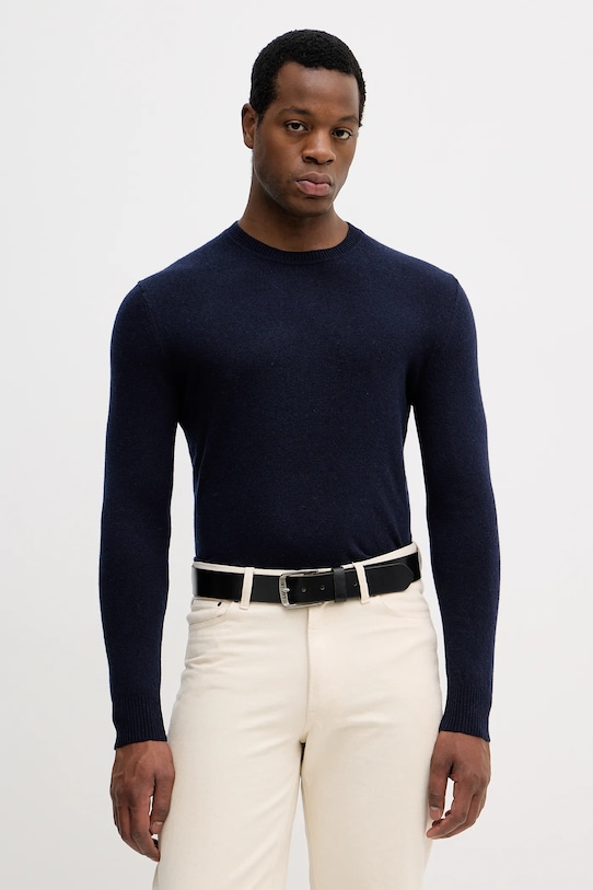 Свитер из смесовой шерсти Sisley, темно-синий
Свитер из смесовой шерсти Sisley, темно-синий