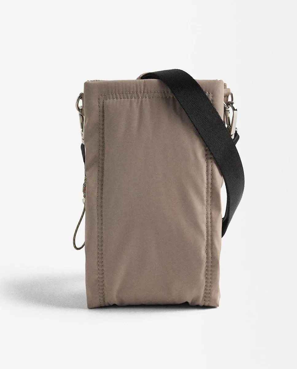 Женская сумка через плечо с застежкой-молнией, однотонная Parfois, цвет Topo
Женская сумка через плечо с застежкой-молнией, однотонная Parfois, цвет Topo