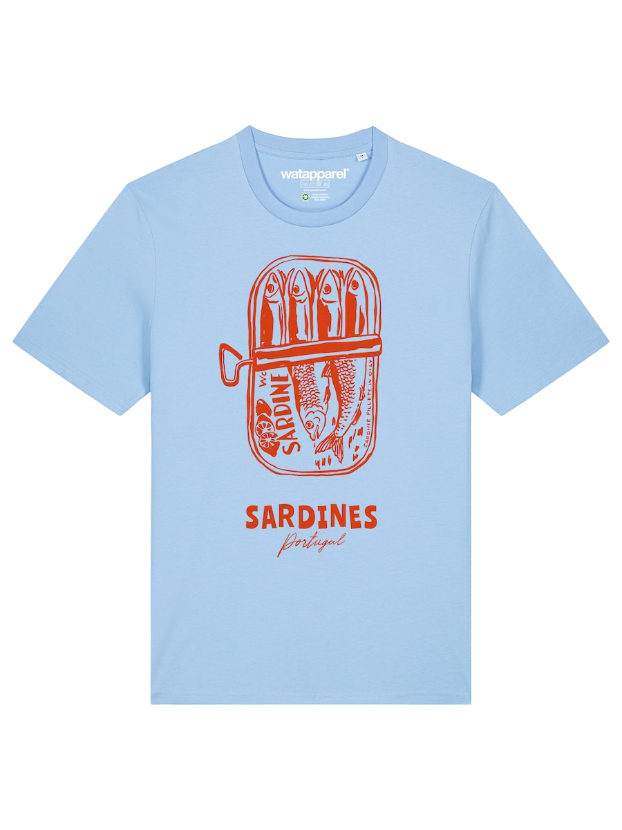 Рубашка Watapparel Sardines Portugal, светло-голубой
Рубашка Watapparel Sardines Portugal, светло-голубой