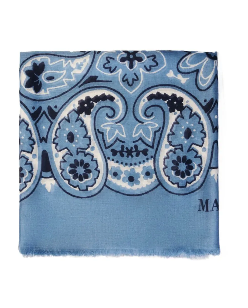 Женская шаль с принтом бандана Maje, синий
Женская шаль с принтом бандана Maje, синий