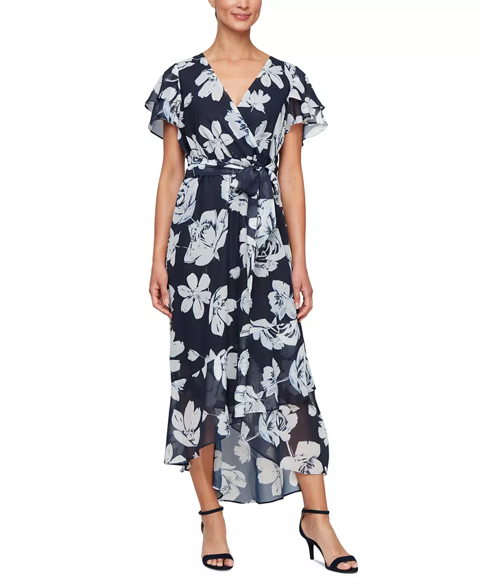 Женское платье с рукавами-крылышками и асимметричным лифом SL Fashions, мультиколор
Женское платье с рукавами-крылышками и асимметричным лифом SL Fashions, мультиколор