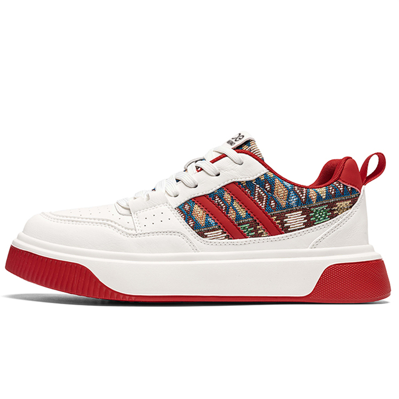 LINGPAO Низкие кроссовки для скейтбординга, мужские, белые, красные
LINGPAO Низкие кроссовки для скейтбординга, мужские, белые, красные