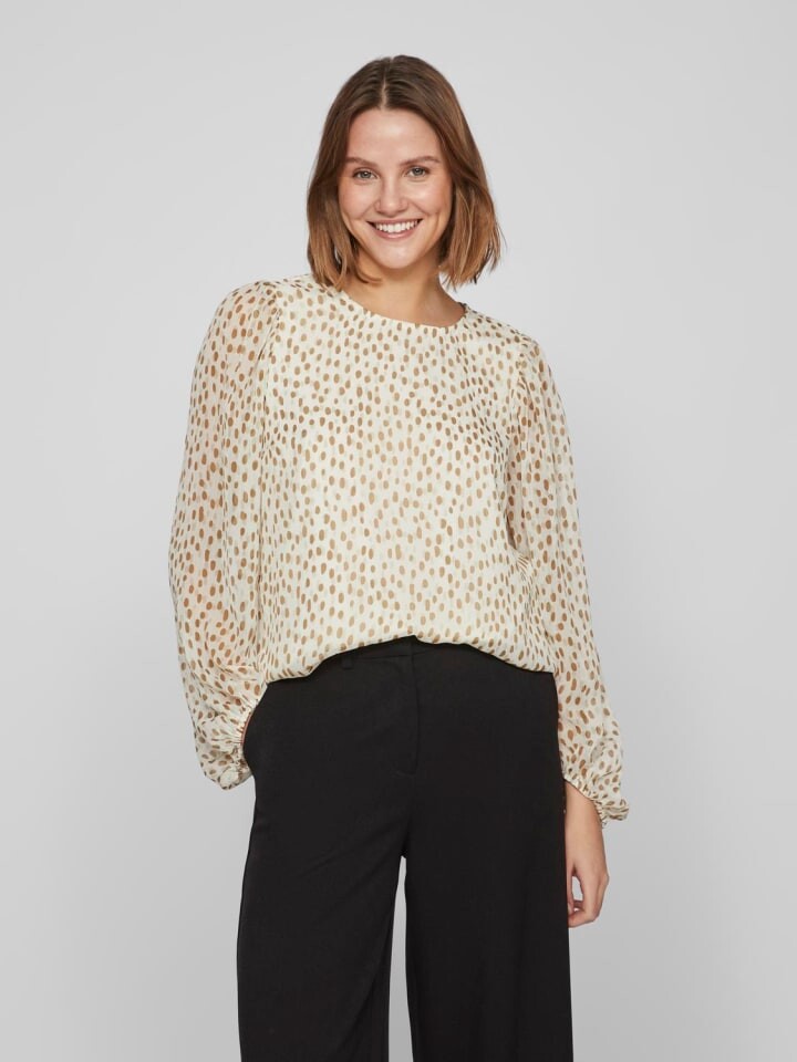 Блуза Vila, коричневый
Блуза Vila, коричневый