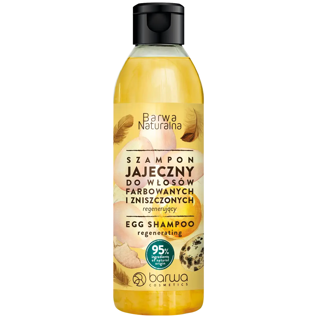Barwa Naturalna яичный шампунь для окрашенных и поврежденных волос, 300 мл
Barwa Naturalna яичный шампунь для окрашенных и поврежденных волос, 300 мл