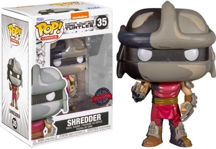 Фигурка Funko POP! Comics Teenage Mutant Ninja Turtles: Shredder Previews Exclusive Vinyl Figure
Фигурка Funko POP! Comics Teenage Mutant Ninja Turtles: Shredder Previews Exclusive Vinyl Figure