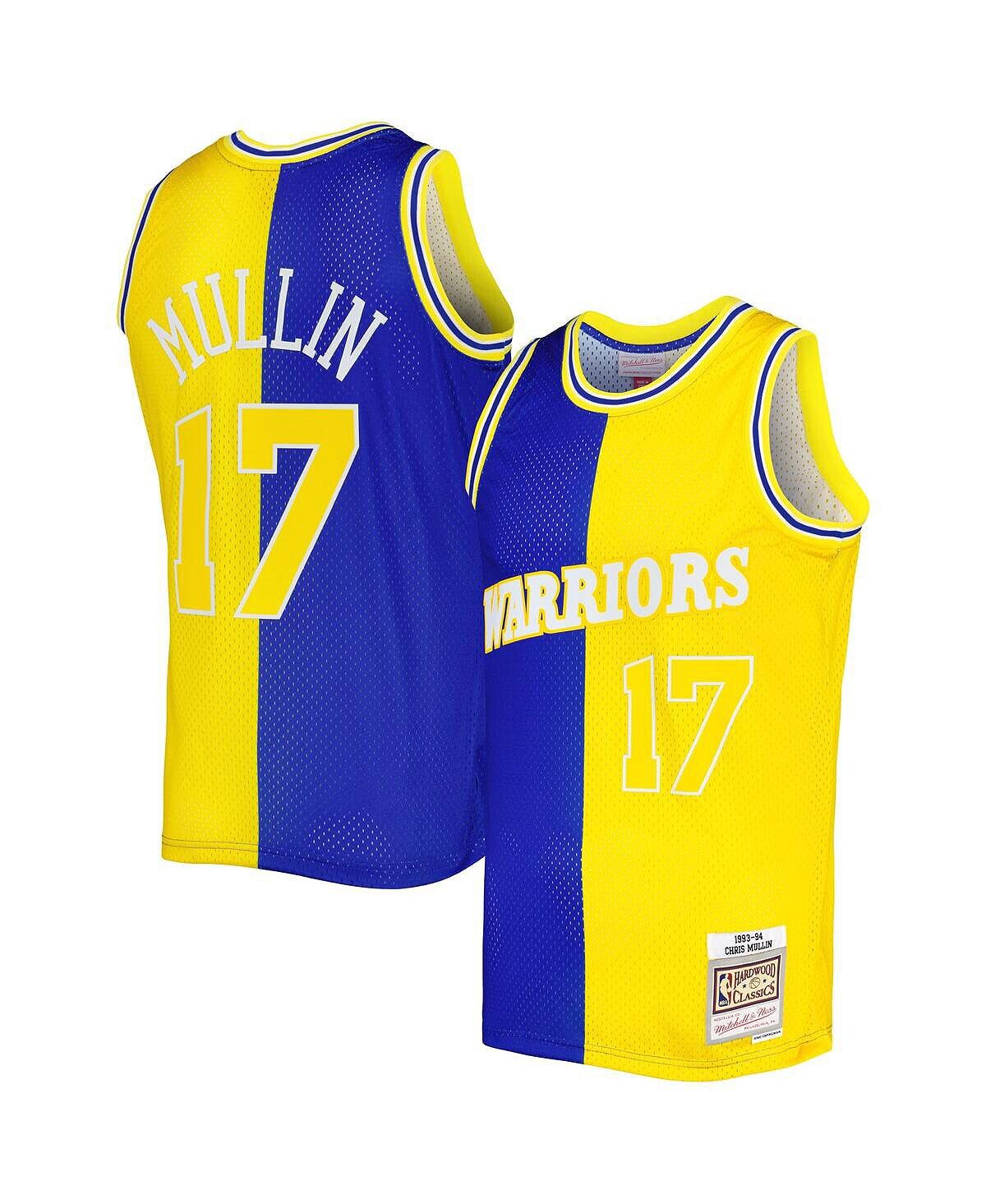 Мужская футболка chris mullin royal и gold golden state warriors hardwood classics 1993-94 split swingman jersey Mitchell & Ness, мульти
Мужская футболка chris mullin royal и gold golden state warriors hardwood classics 1993-94 split swingman jersey Mitchell & Ness, мульти