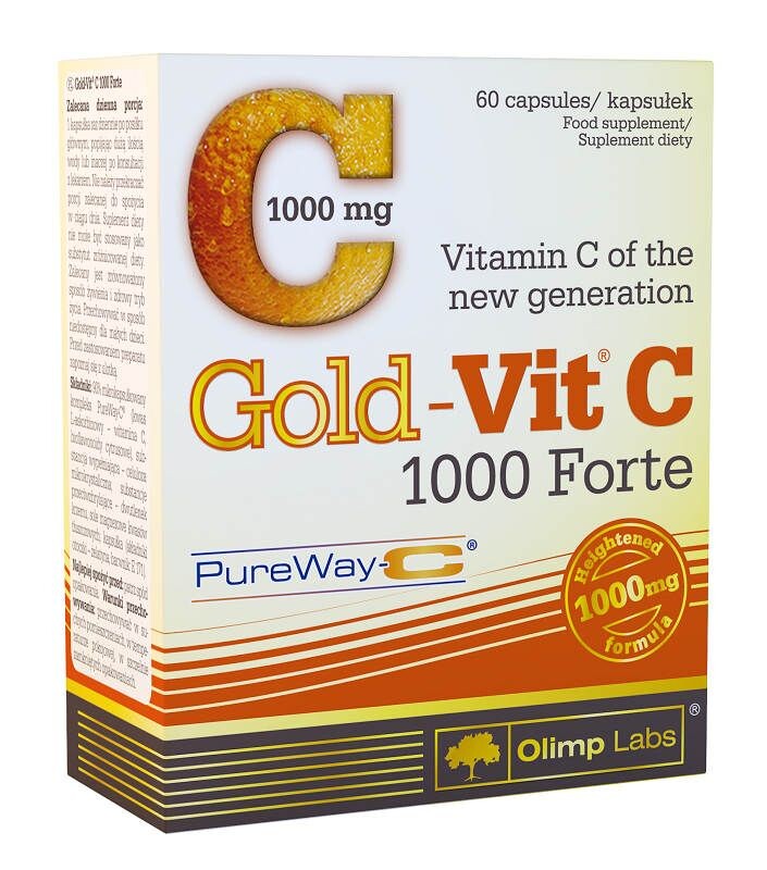 Olimp Gold-Vit C Forte витамин С в капсулах, 60 шт.
Olimp Gold-Vit C Forte витамин С в капсулах, 60 шт.