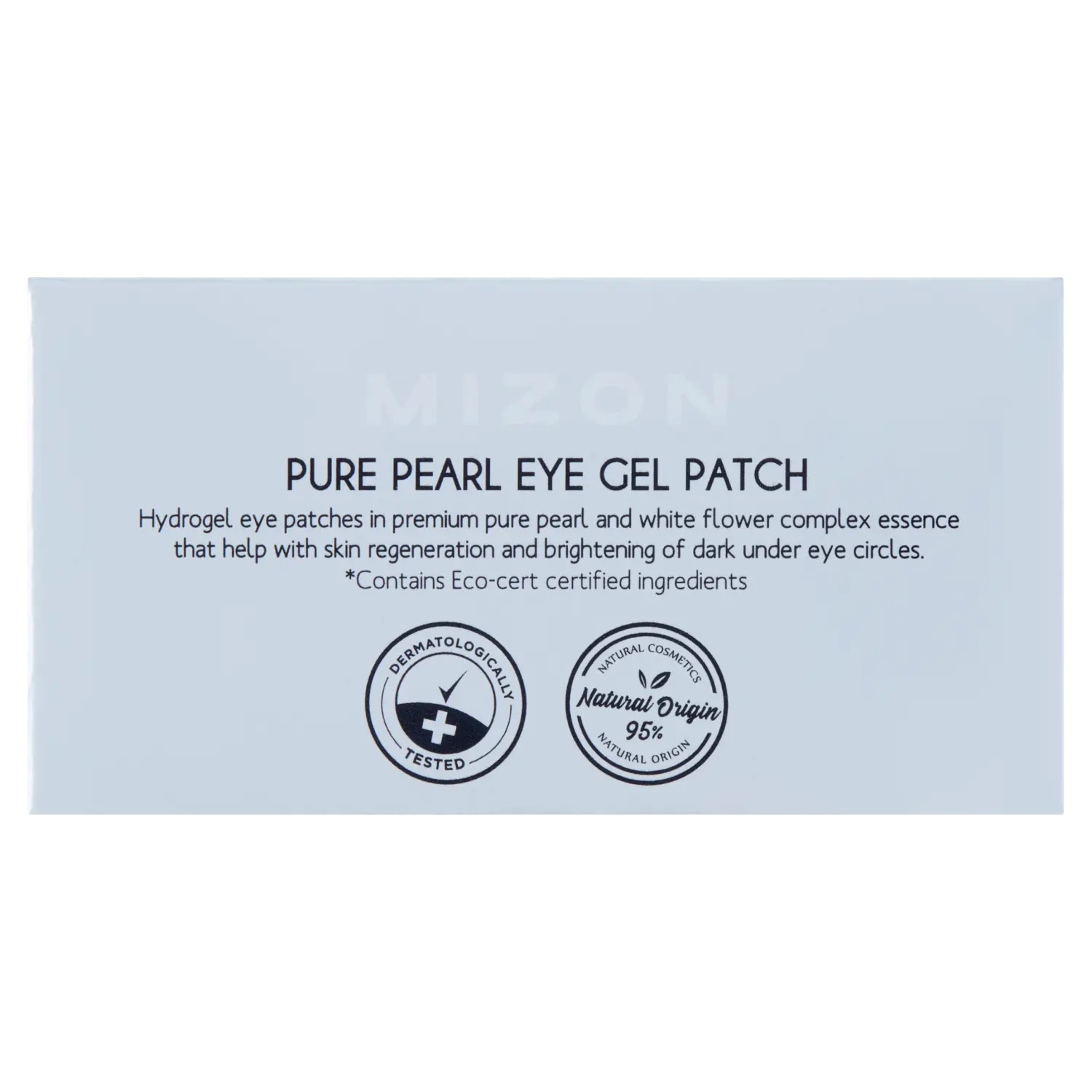 Mizon патчи для глаз белый жемчуг, 60 шт/уп
Mizon патчи для глаз белый жемчуг, 60 шт/уп