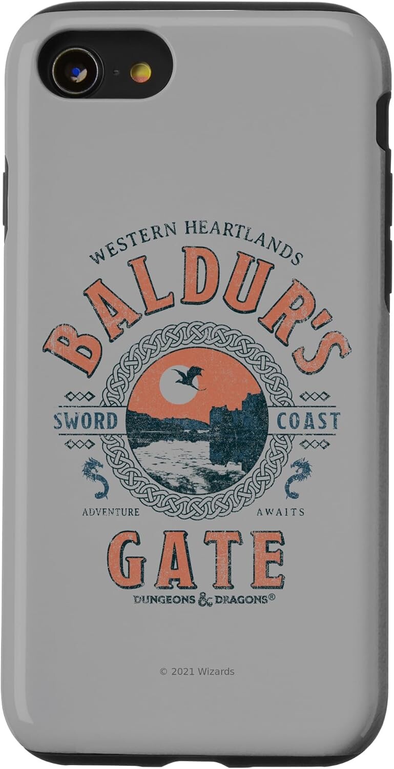 Чехол для iPhone SE (2nd Gen), iPhone 8, iPhone 7 Dungeons & Dragons Adventure Baldur's Gate
Чехол для iPhone SE (2nd Gen), iPhone 8, iPhone 7 Dungeons & Dragons Adventure Baldur's Gate