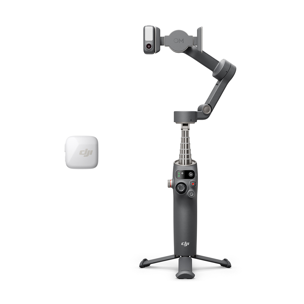 Стабилизатор для смартфонов DJI Osmo Mobile 7P Vlog Kit, черный/облачно белый
Стабилизатор для смартфонов DJI Osmo Mobile 7P Vlog Kit, черный/облачно белый