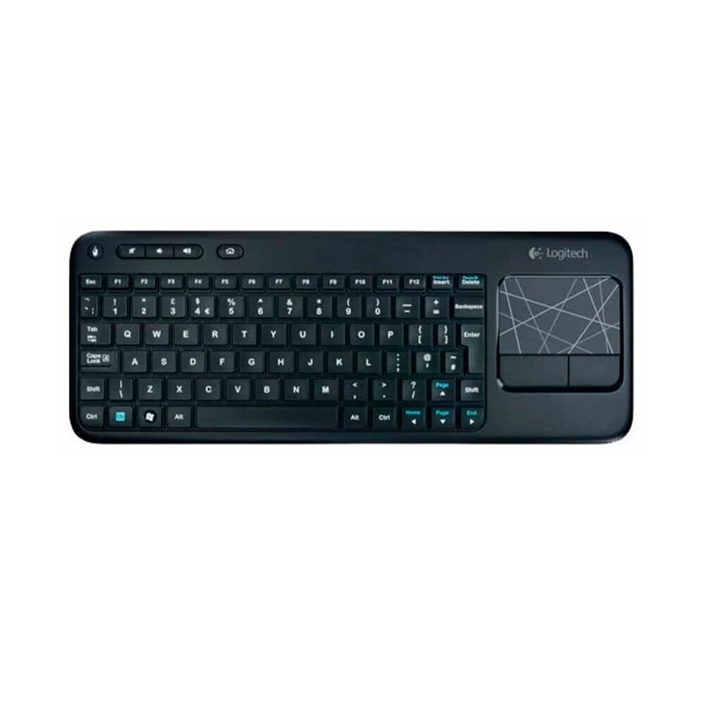 Клавиатура Logitech K400, беспроводная, чёрный
Клавиатура Logitech K400, беспроводная, чёрный