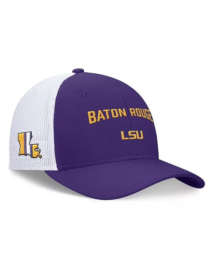 Мужская регулируемая шляпа фиолетового/белого цвета LSU Tigers Primetime City Trucker Nike, мультиколор
Мужская регулируемая шляпа фиолетового/белого цвета LSU Tigers Primetime City Trucker Nike, мультиколор