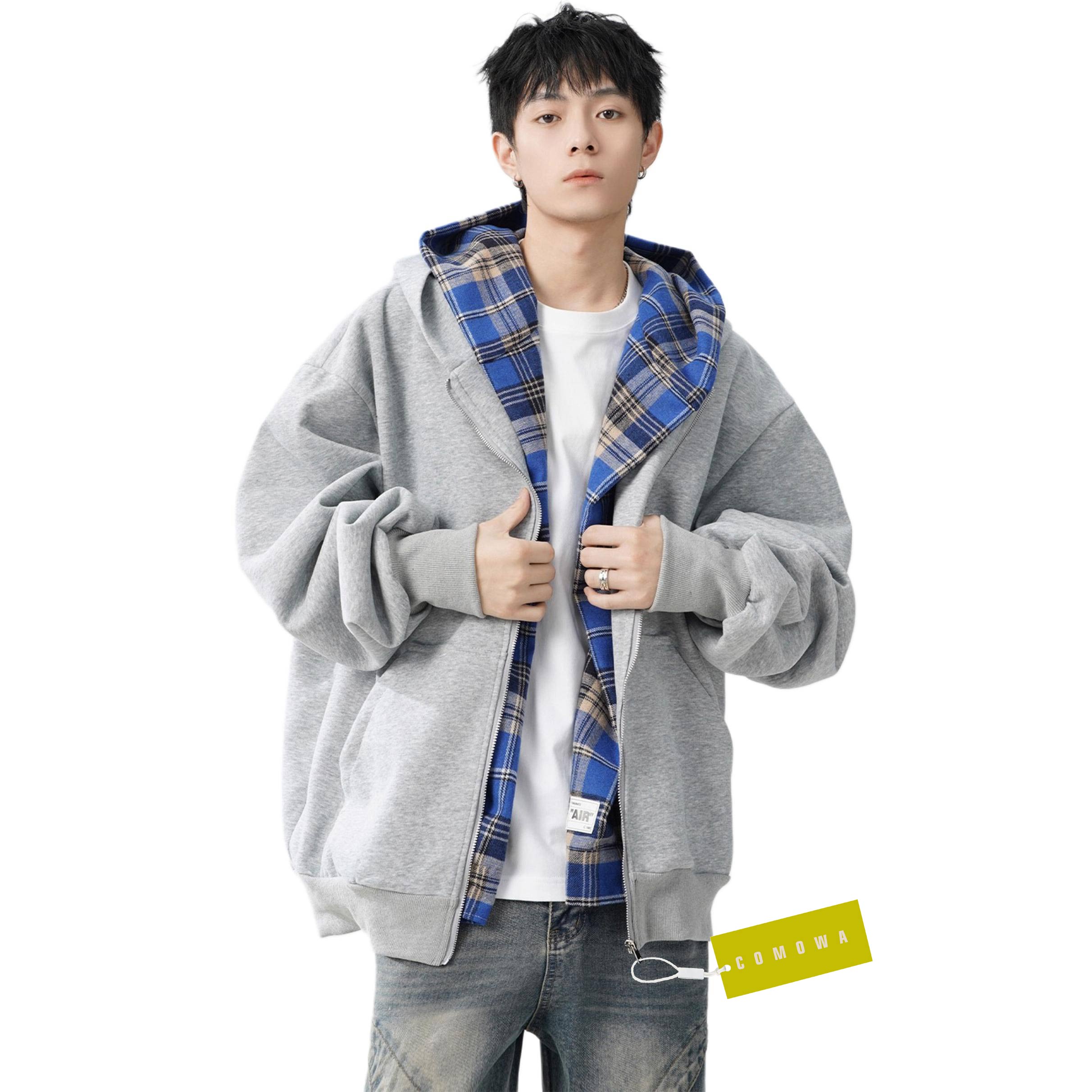 ZIAREL Свитшот Unisex Gray Hooded Moderate Mock Two Piece
ZIAREL Свитшот Unisex Gray Hooded Moderate Mock Two Piece