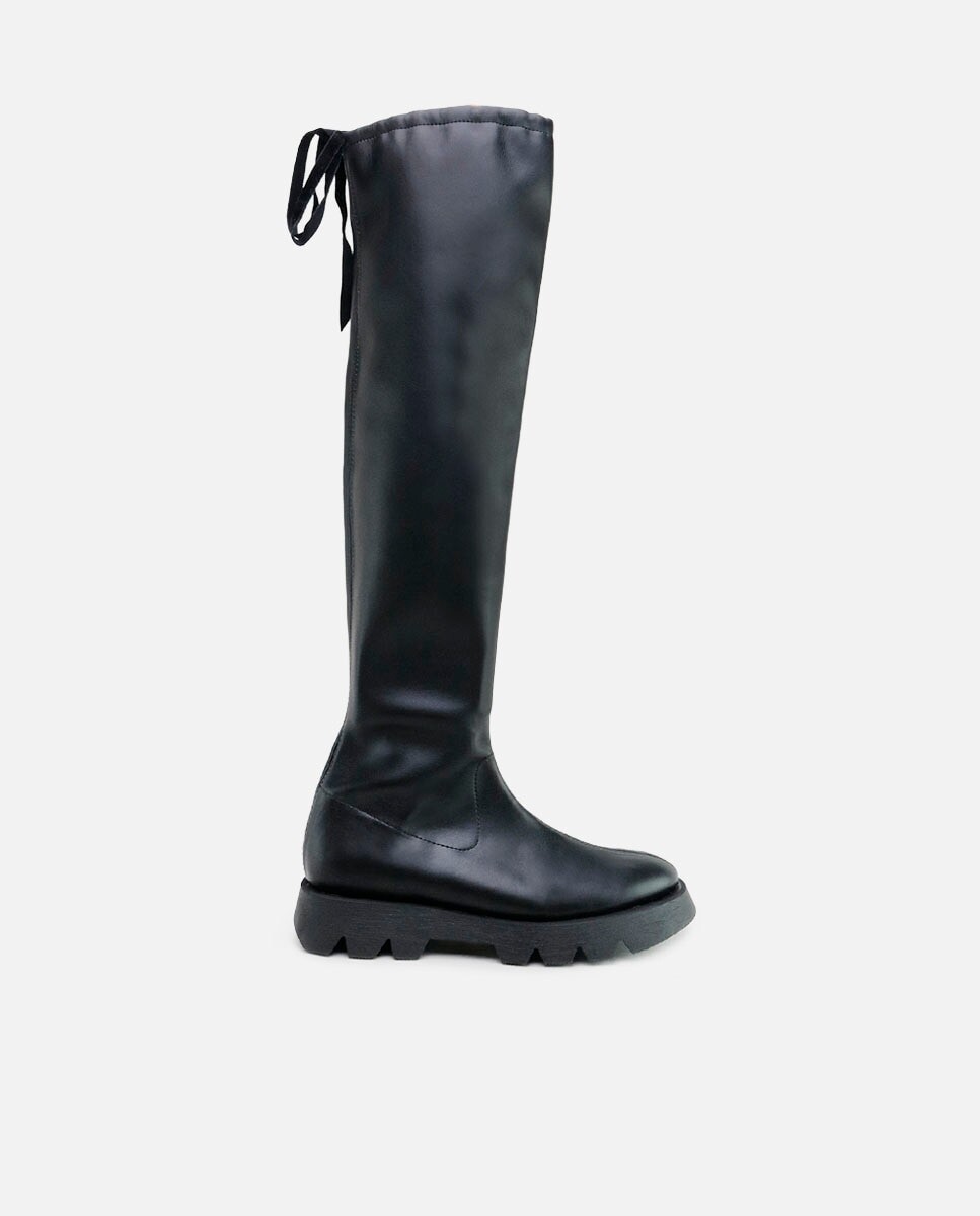 Сапоги для девочки из черной экокожи Eli 1957, черный
Сапоги для девочки из черной экокожи Eli 1957, черный