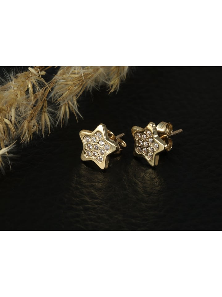 Adeliás Женские серьги - золотые серьги-гвоздики 333 с кубическим цирконием в золоте
Adeliás Женские серьги - золотые серьги-гвоздики 333 с кубическим цирконием в золоте