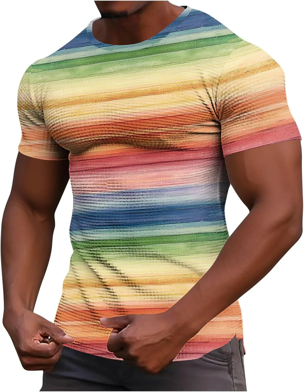 Футболка мужская Color Block Casual Loose Stretchy
Футболка мужская Color Block Casual Loose Stretchy