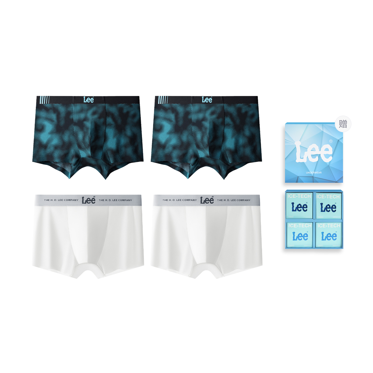 Lee Sunset 1.0 подарочный набор мужского белья 4 шт
Lee Sunset 1.0 подарочный набор мужского белья 4 шт