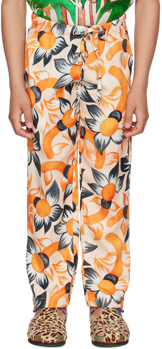 Детские брюки с оранжевым принтом Wildflower Endless Joy
Детские брюки с оранжевым принтом Wildflower Endless Joy