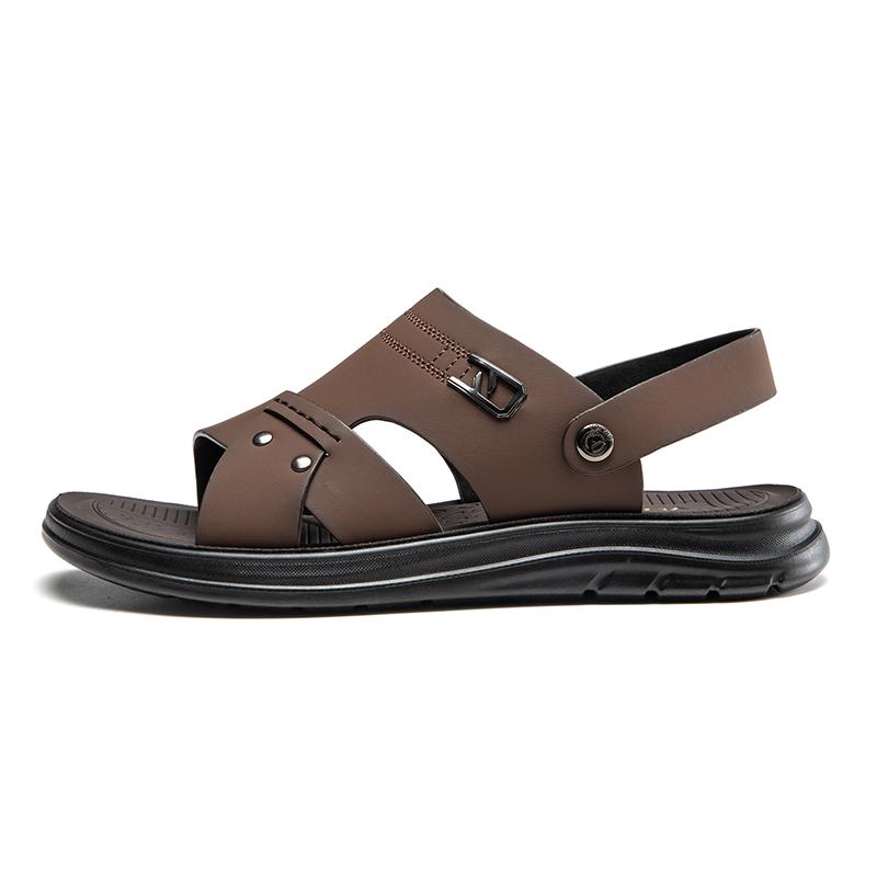 AOKANG Пляжные сандалии мужские черно-коричневые, цвет Brown
AOKANG Пляжные сандалии мужские черно-коричневые, цвет Brown