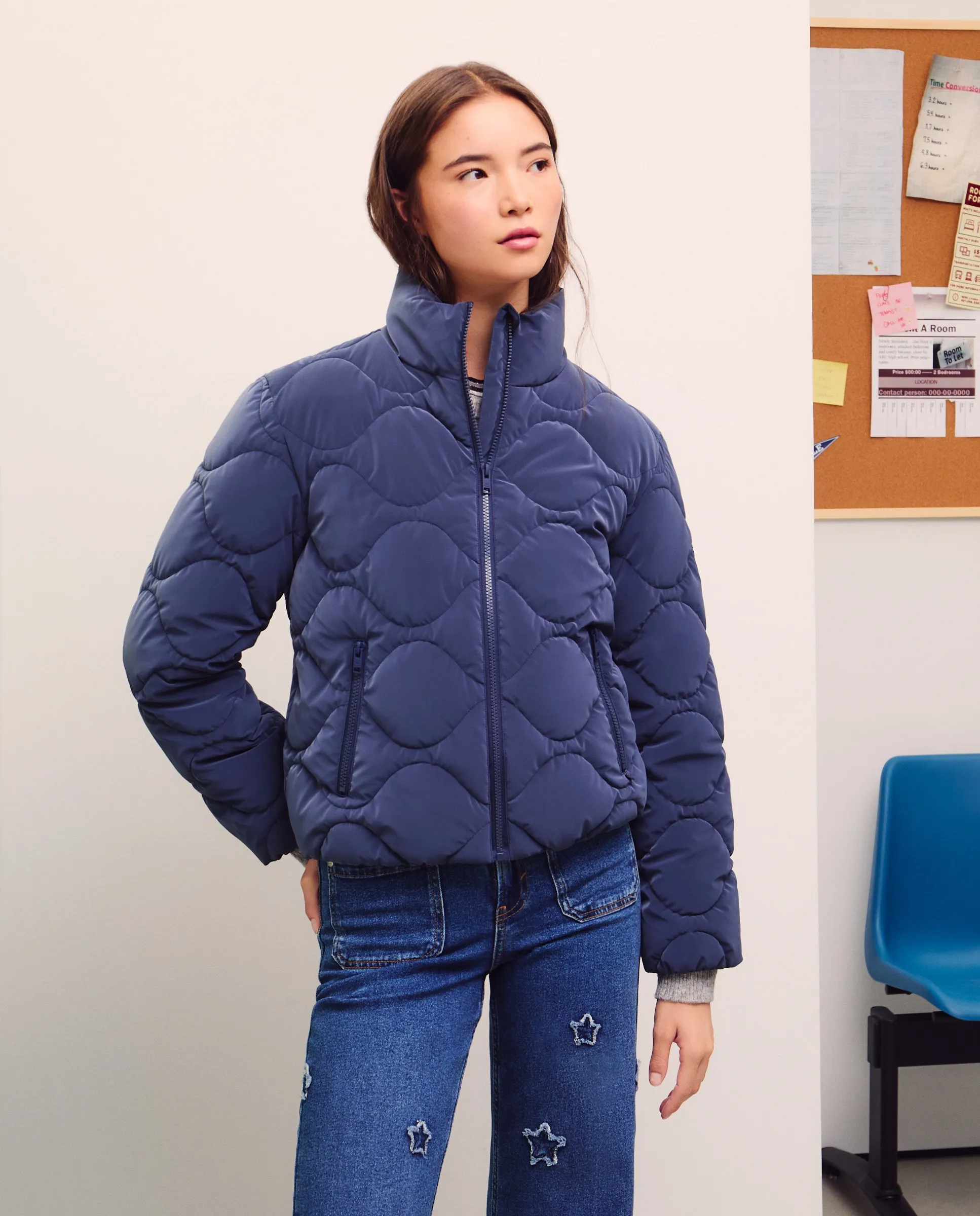 Женская стеганая куртка с волнами Green Coast, темно-синий
Женская стеганая куртка с волнами Green Coast, темно-синий