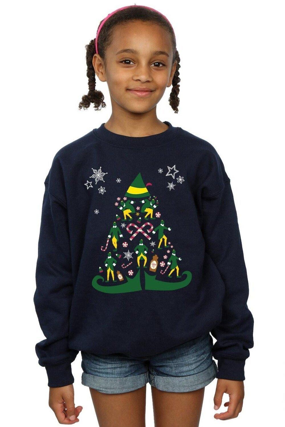Толстовка с рождественской елкой Elf, темно-синий
Толстовка с рождественской елкой Elf, темно-синий