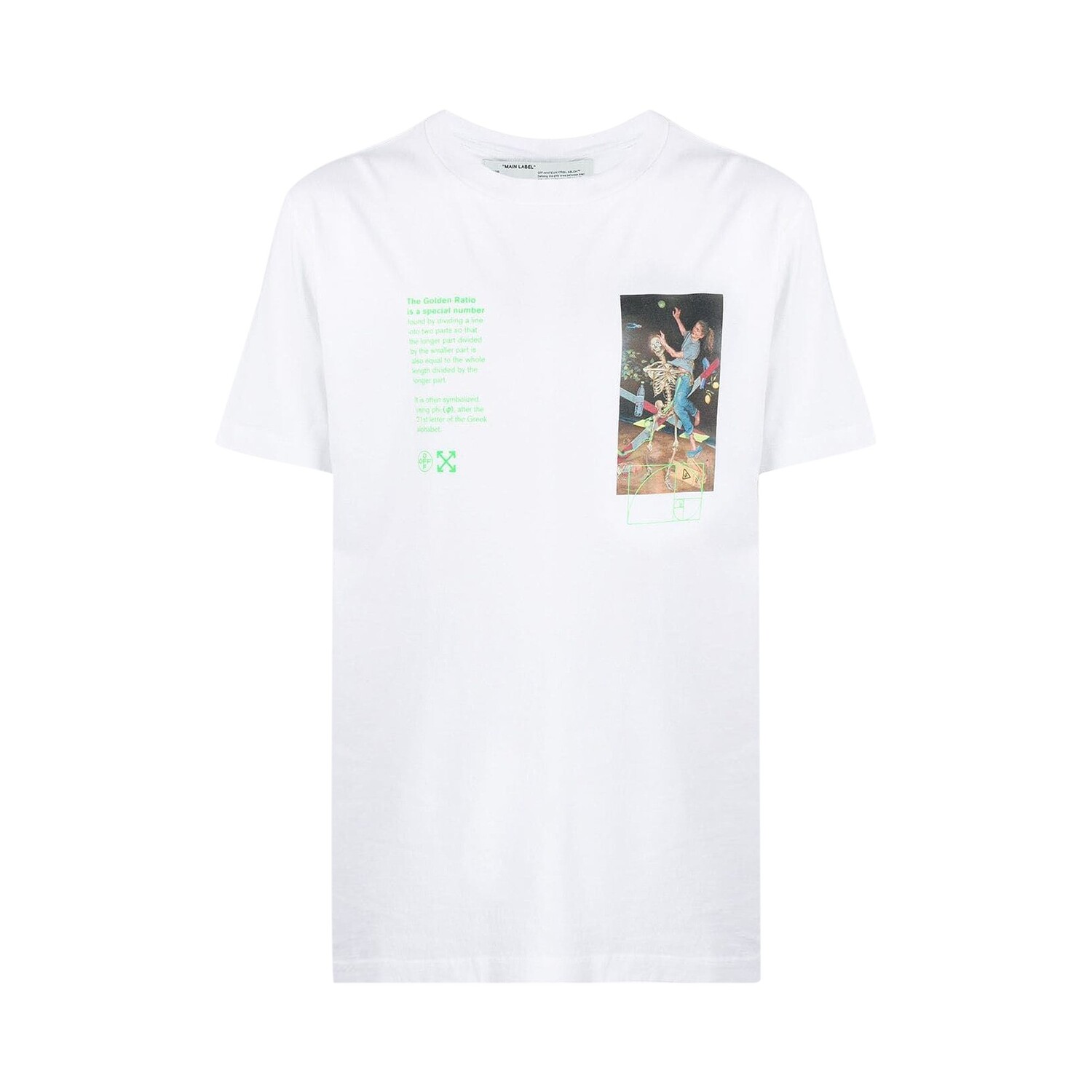 Off-White Узкая футболка Pascal Painting с короткими рукавами, цвет Белый
Off-White Узкая футболка Pascal Painting с короткими рукавами, цвет Белый