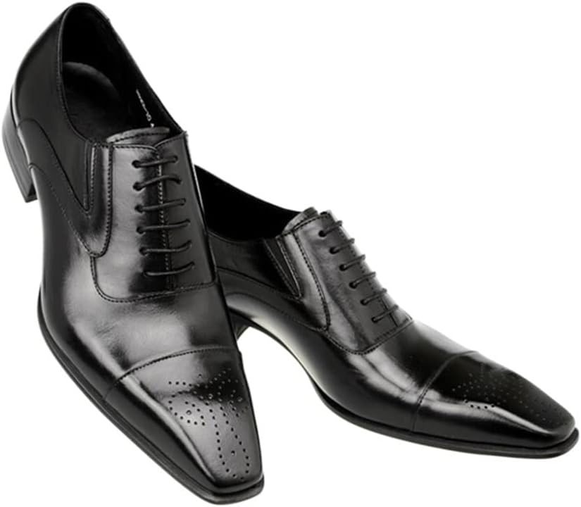 Мужские оксфорды с шнуровкой, носок с накладкой, тисненая кожа, квадратный носок, искусственная кожа, массивный каблук, низкие, с противоскользящей резиновой подошвой, для вечеринок Xjsdjhount, черный
Мужские оксфорды с шнуровкой, носок с накладкой, тисненая кожа, квадратный носок, искусственная кожа, массивный каблук, низкие, с противоскользящей резиновой подошвой, для вечеринок Xjsdjhount, черный