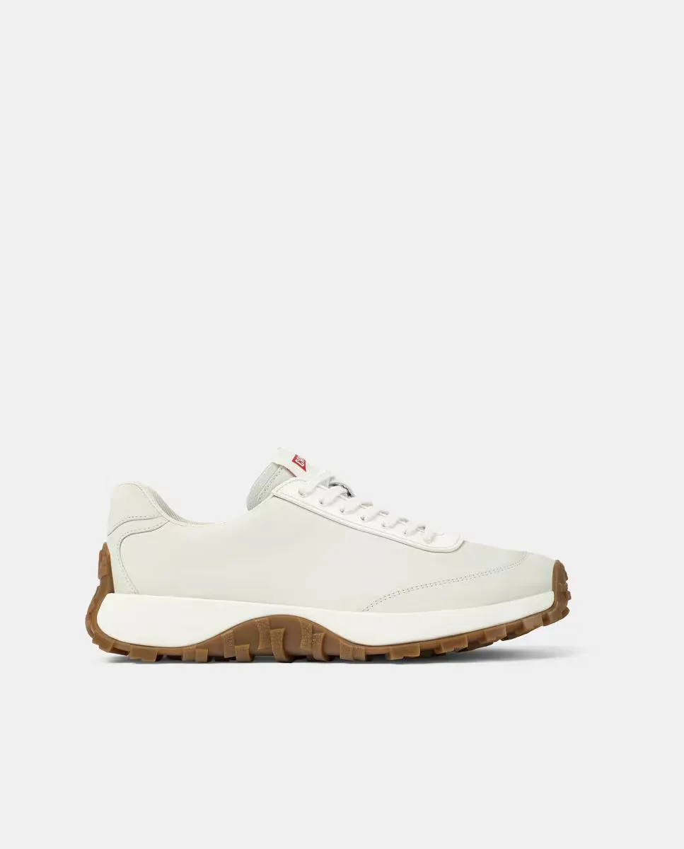 Мужские кроссовки Drift Trail из гладкой кожи на шнуровке Camper, белый
Мужские кроссовки Drift Trail из гладкой кожи на шнуровке Camper, белый