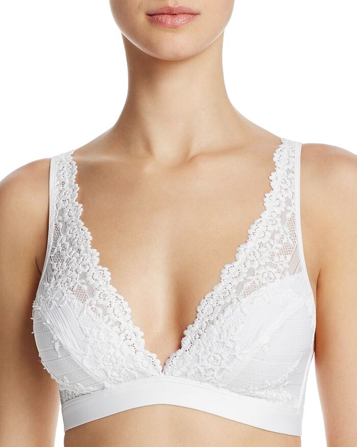 Бюстгальтер без косточек Embrace Lace Convertible с глубоким вырезом и мягкой чашкой Wacoal
Бюстгальтер без косточек Embrace Lace Convertible с глубоким вырезом и мягкой чашкой Wacoal