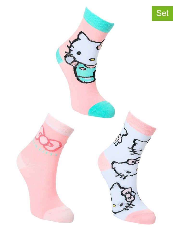 Носки Hello Kitty, красочный 
Носки Hello Kitty, красочный
