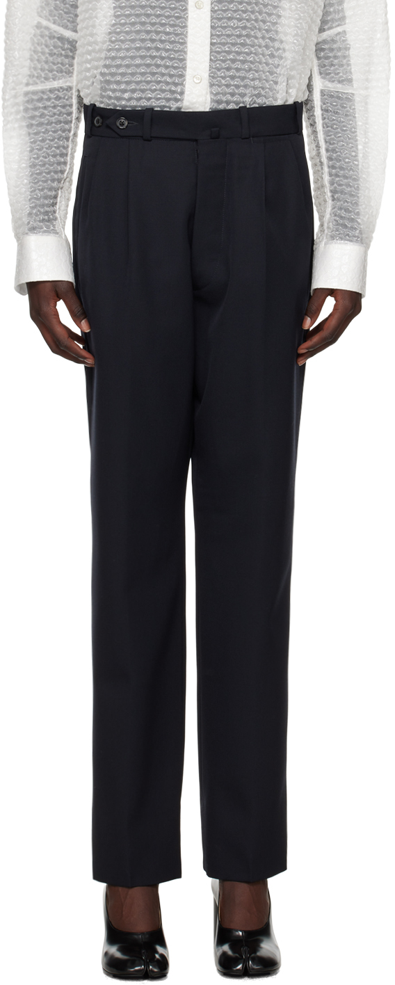 Брюки из натуральной шерсти Maison Margiela
Брюки из натуральной шерсти Maison Margiela