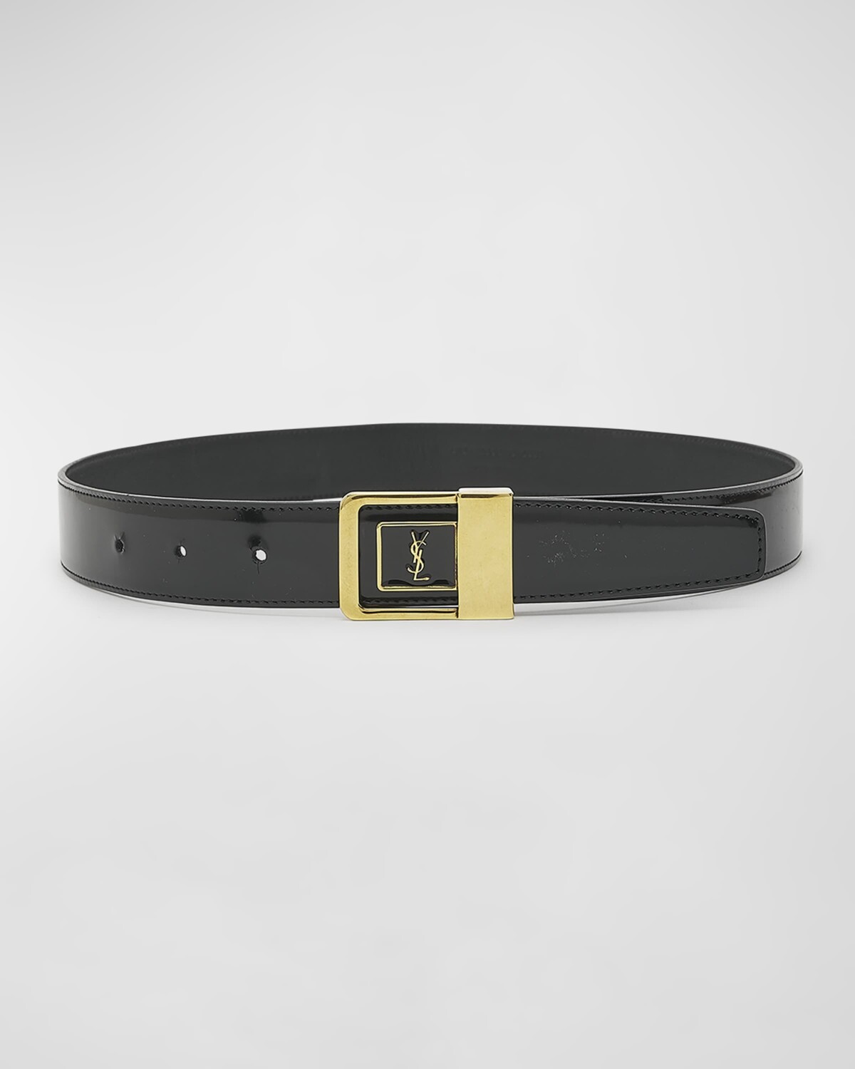 Ремень YSL из лакированной кожи Saint Laurent, цвет Black
Ремень YSL из лакированной кожи Saint Laurent, цвет Black