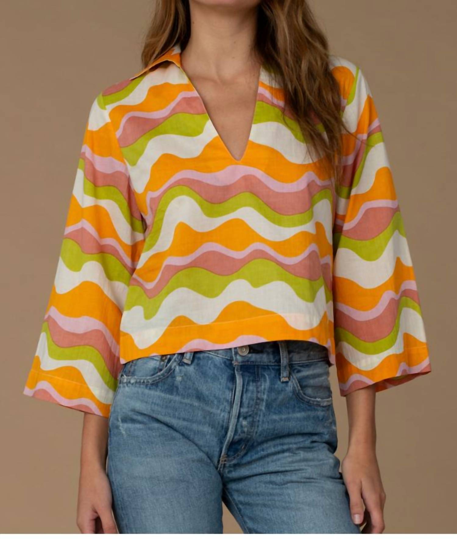 Тейлор Топ в Тиде Elizabeth James The Label, цвет tida
Тейлор Топ в Тиде Elizabeth James The Label, цвет tida