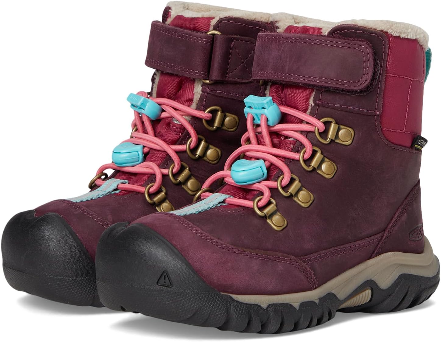 Ботинки KEEN Kids Kanibou Waterproof, Fig/Pink Lemonade
Ботинки KEEN Kids Kanibou Waterproof, Fig/Pink Lemonade