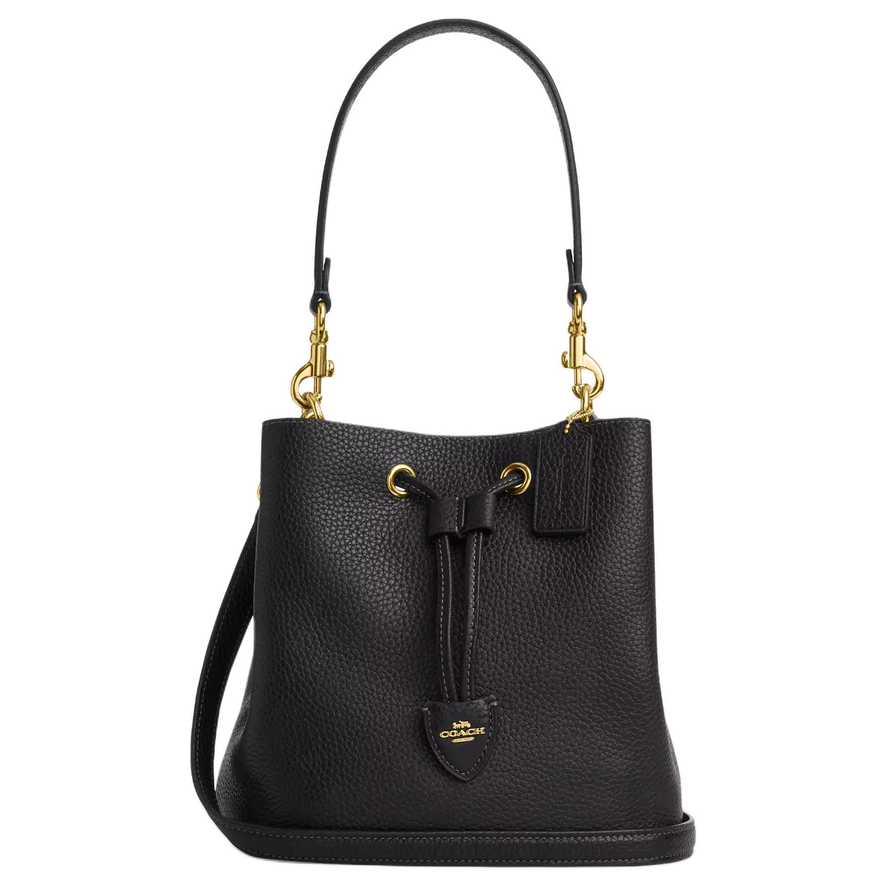 COACH Кожаная сумка Роуэн малая женская черная
COACH Кожаная сумка Роуэн малая женская черная