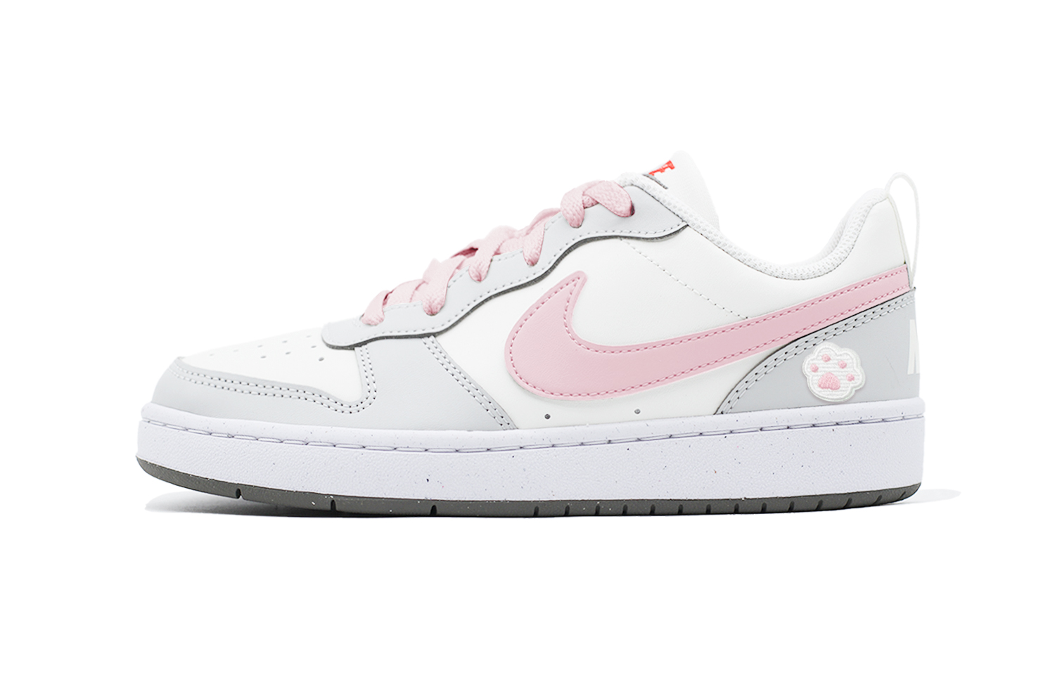 Кроссовки для скейтбординга Court Borough Fresh Cat Paw с нескользящей подошвой и износостойкими подошвами для детей и подростков Nike, серый/розовый
Кроссовки для скейтбординга Court Borough Fresh Cat Paw с нескользящей подошвой и износостойкими подошвами для детей и подростков Nike, серый/розовый