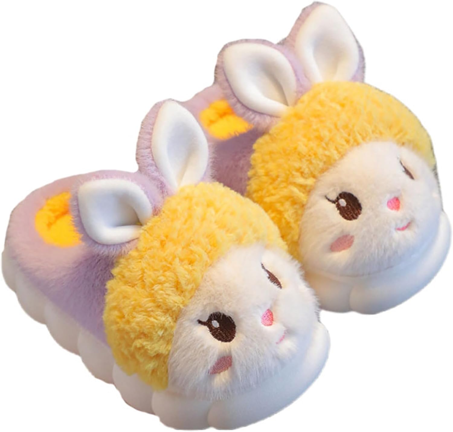 CZQAGCL Тапочки с животными для женщин Милые тапочки с кроликами Мягкие теплые зимние домашние плюшевые хлопковые тапочки Хлопковая обувь, желтый
CZQAGCL Тапочки с животными для женщин Милые тапочки с кроликами Мягкие теплые зимние домашние плюшевые хлопковые тапочки Хлопковая обувь, желтый