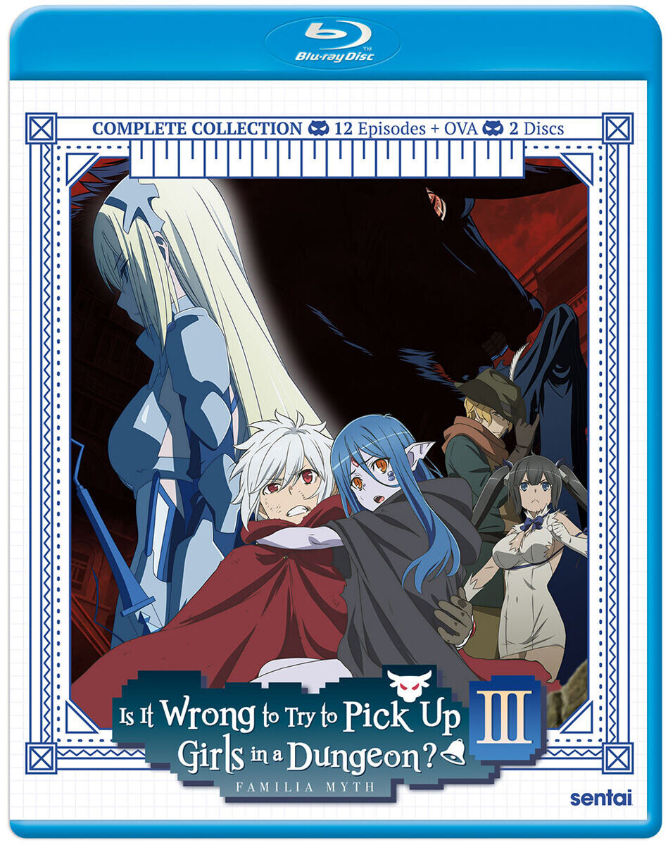 Blu-Ray диск Is It Wrong to Try to Pick Up Girls in a Dungeon! Season 3 Blu-ray
Blu-Ray диск Is It Wrong to Try to Pick Up Girls in a Dungeon! Season 3 Blu-ray
