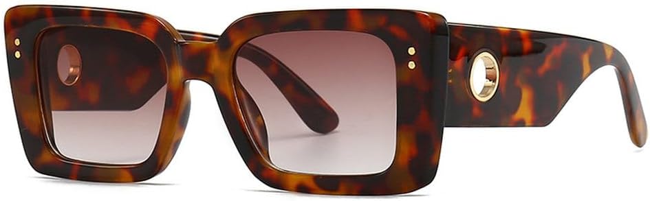 Модные солнцезащитные очки для женщин, роскошные градиентные очки с защитой от УФ-излучения UV400, мужские солнцезащитные очки в стиле панк с заклепками HVTVTLA, C5 Leopard Tea
Модные солнцезащитные очки для женщин, роскошные градиентные очки с защитой от УФ-излучения UV400, мужские солнцезащитные очки в стиле панк с заклепками HVTVTLA, C5 Leopard Tea