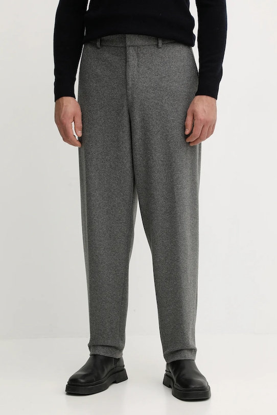 Брюки из смесовой шерсти Boss, серый
Брюки из смесовой шерсти Boss, серый