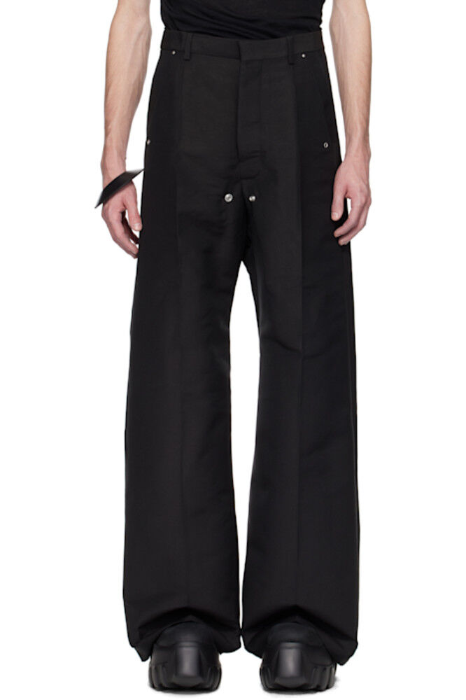 Черные брюки-карго Hollywood Tailored Belas Rick Owens
Черные брюки-карго Hollywood Tailored Belas Rick Owens