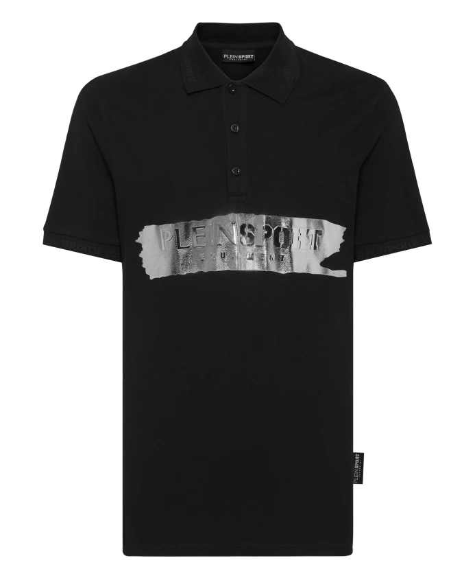 Поло рубашка ss серебристая кисть Plein Sport, черный
Поло рубашка ss серебристая кисть Plein Sport, черный