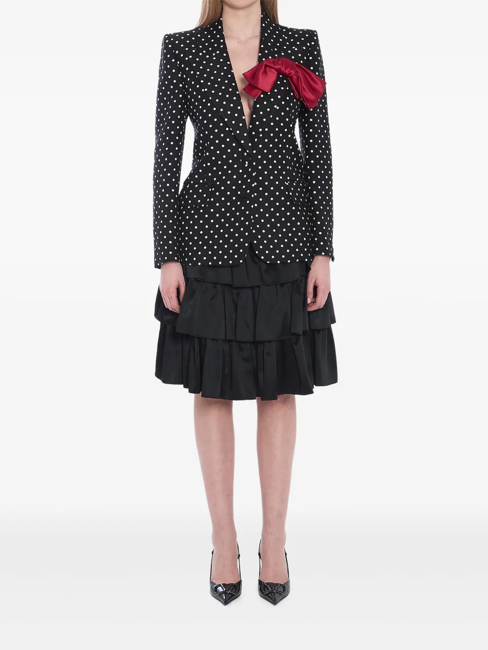 Жакет с принтом Valentino Garavani, черный
Жакет с принтом Valentino Garavani, черный