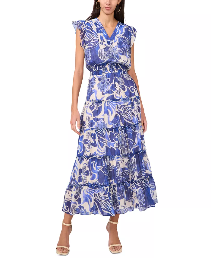 Женское макси-платье с расклешенными рукавами и присборенной талией MSK, синий
Женское макси-платье с расклешенными рукавами и присборенной талией MSK, синий