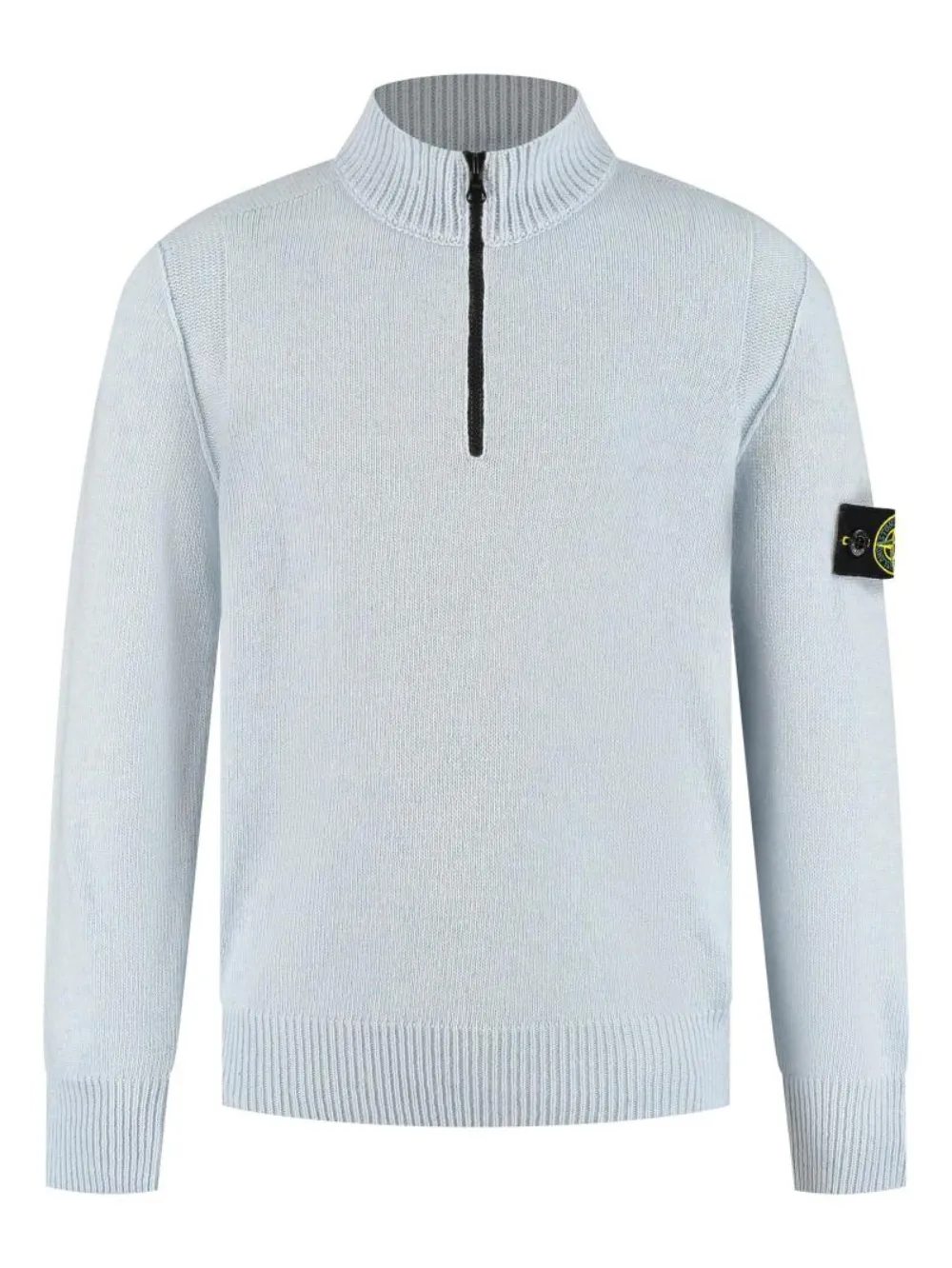 Свитер с воротником на молнии Stone Island Junior, синий
Свитер с воротником на молнии Stone Island Junior, синий
