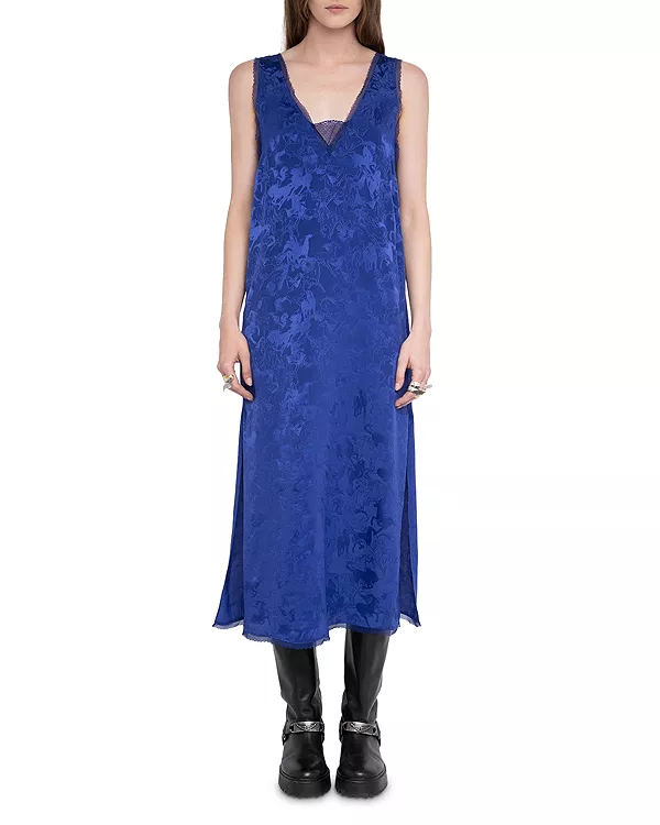 Платье с лошадьми от Renzo jac Zadig & Voltaire, синий
Платье с лошадьми от Renzo jac Zadig & Voltaire, синий